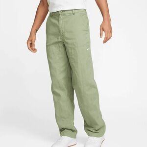 Nike Life Men's Green Double‎ Panel Pants Size 36